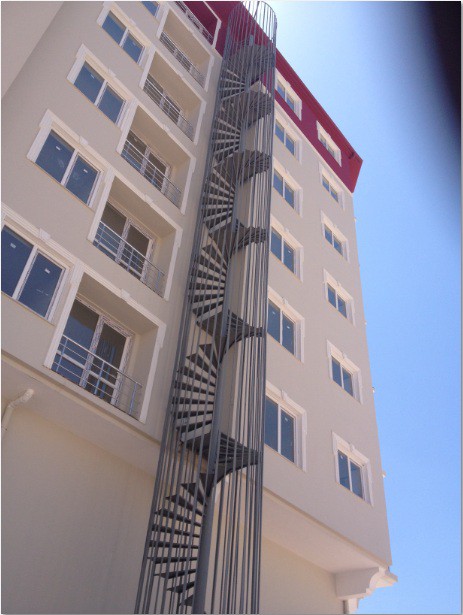 Yangın Merdiven Uygulamaları