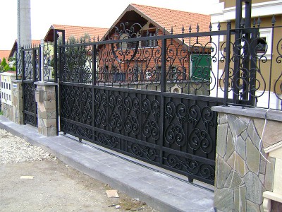 Ferforje Bahçe Kapısı