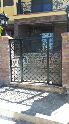 Ferforje Bahçe Kapısı