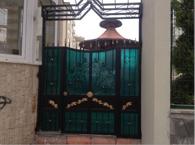 Ferforje Bina Giriş Kapısı