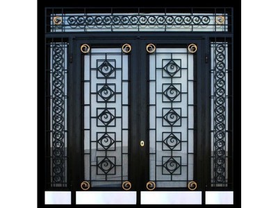 Ferforje Bina Giriş Kapısı